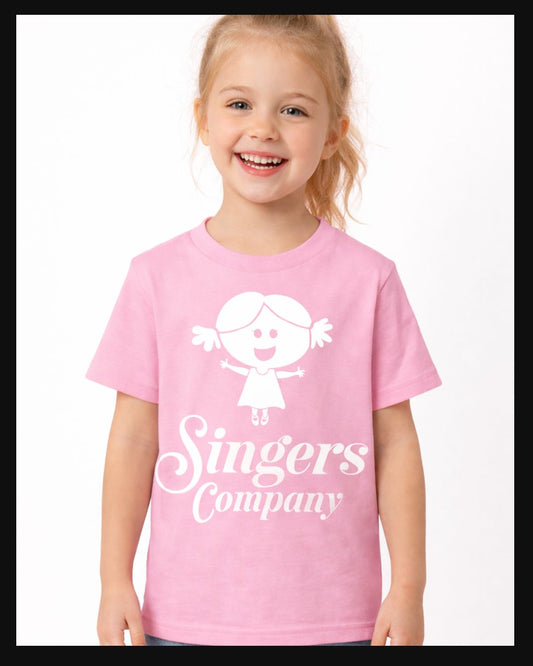 NEW DESIGN! Pink Boxy Style Singers Company Tshirt
