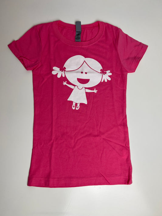 #8 Pink Sadie "I Love Singers Company" Tshirt -- Child XS Only